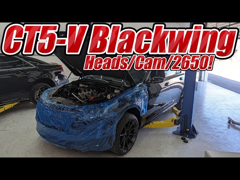 CT5-V Blackwing Heads/Cam/2650 Build Begins!