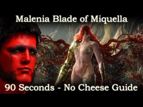 In 90 Seconds No Cheese Guide - How to Beat Malenia Blade of Miquella - Elden Ring Goddess of Rot