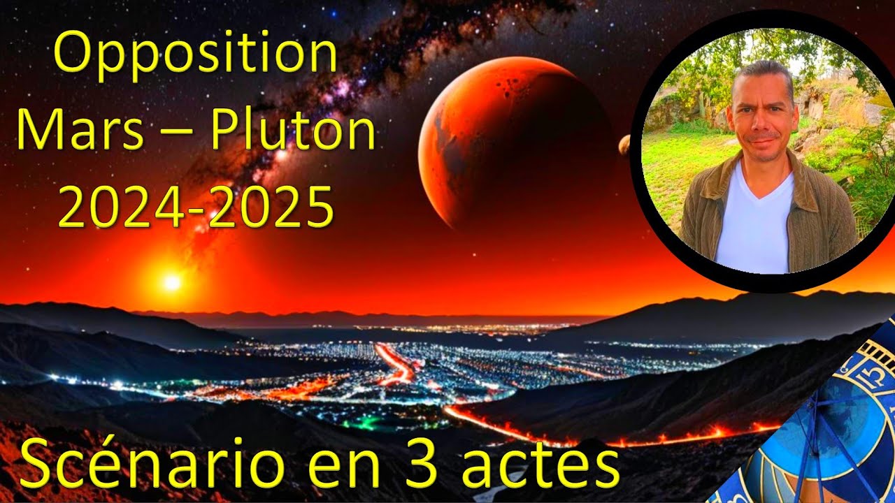 Opposition Mars/Pluton : scenario en 3 actes - astrologie