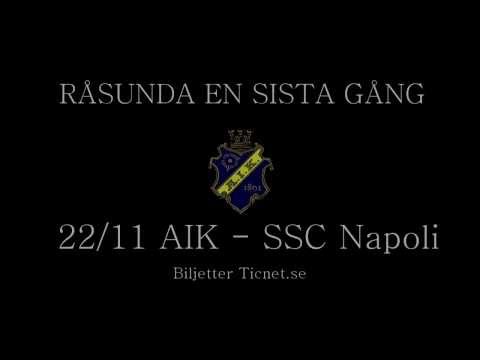 RÅSUNDA EN SISTA GÅNG 22/11