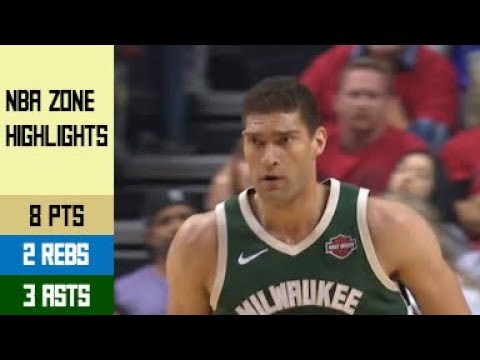 Brook Lopez Highlights vs Raptors CFG4 - 8 Pts, 2 Reb, 3 Asts, 1 Blk (21.05.19)