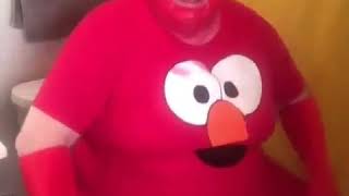 Elmo smoking weed backstage