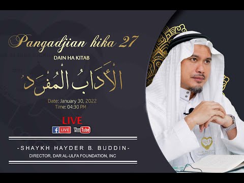 PANGADJIAN HIKA  27 DAIN HA KITAB AL-ADABUL MUFRAD