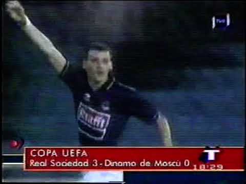 1998 (CUEFA) Real Sociedad (Esp.):3 vs Dinamo Moscu (Rusia):0