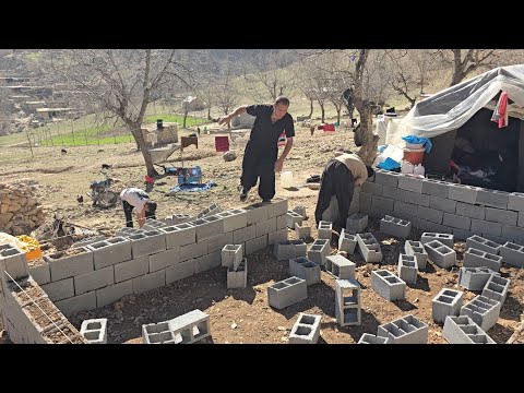 "Nomadic Life & Building a Home in Nature 🌿 | Everyday Life of Nomads"