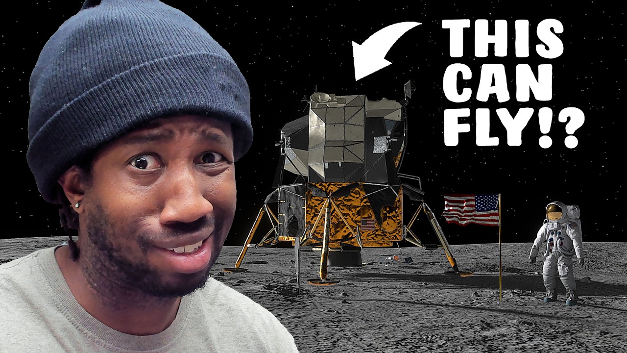 Building a lunar lander sim to prove landing on the moon shouldn’t been possible