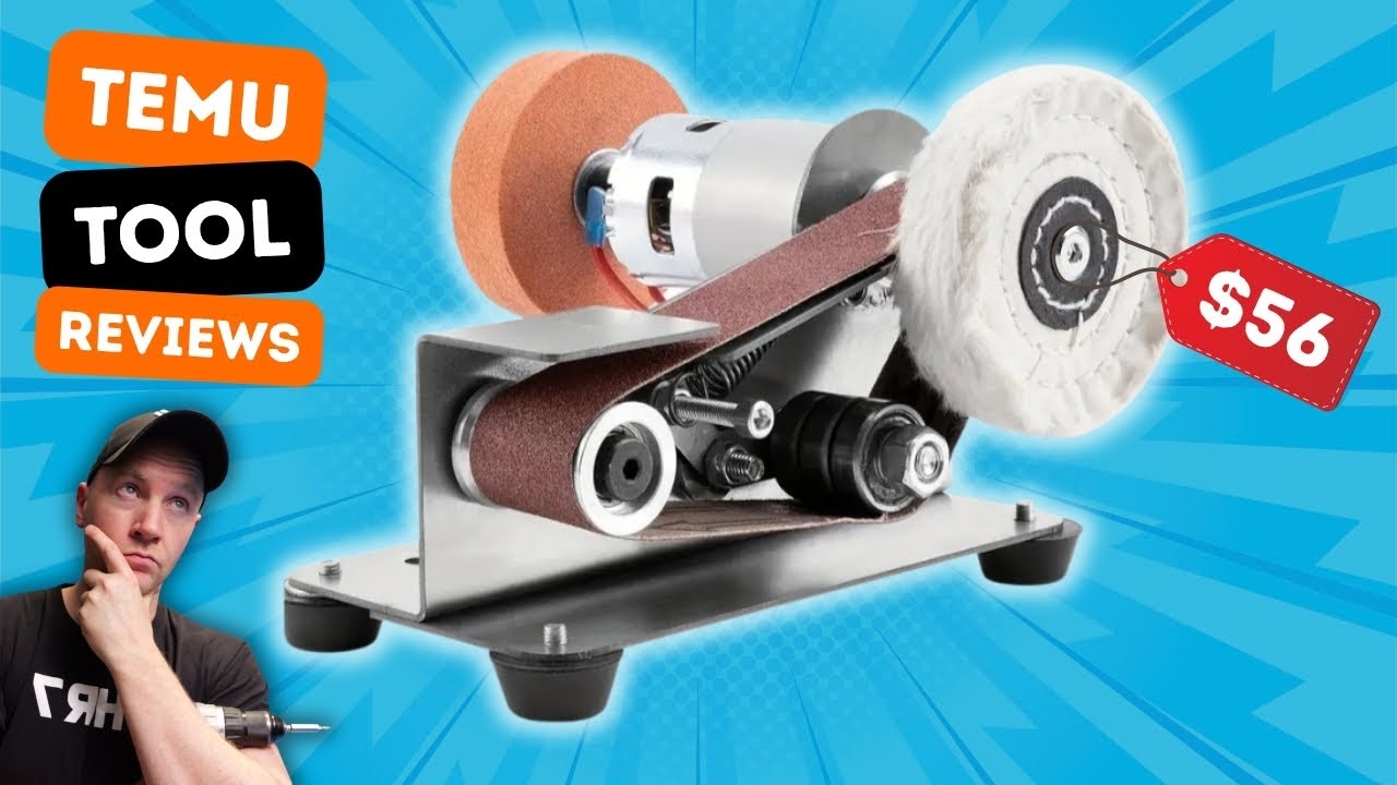Temu Mini bench grinder review, is it worth it?