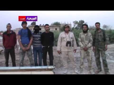 استهداف مطار دير الزور العسكري بصاروخ غراد من قبل كتيبة أحرار السنة ولواء الزهراء ولواء الصاعقة