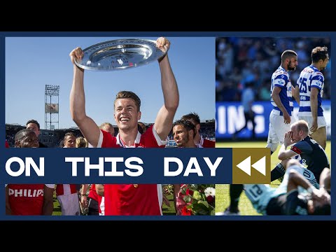 On This Day: De Graafschap verpest Ajax' feestje, PSV pakt de titel (2016)