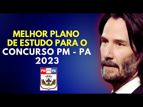 MOTANDO SEU CRONOGRAMA DE ESTUDOS - CONCURSO PM PA 2023!!!