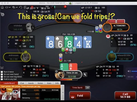 NL 200/500 ZOOM POKER - A Lot Of Tough Spots !
