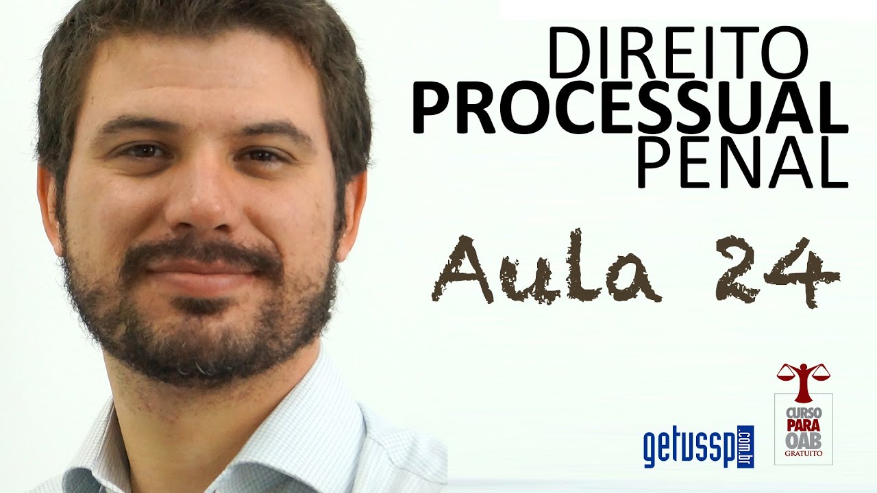 Aula 24 - Direito Processual Penal - Exceção de Suspeição
