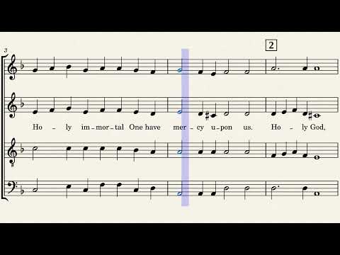 Trisagion Hymn - SOPRANO Rehearsal Track