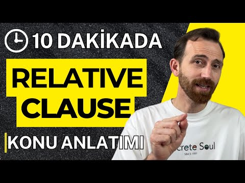🎯 RELATIVE CLAUSE Konu Anlatımı + [Soru Çözümü] 2024📚Who/Which/That/Whom/Whose #YDS #YDT #YÖKDİL