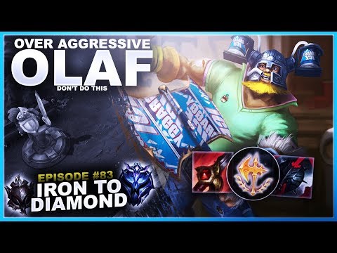 Over Aggressive Olaf Jungle! - Iron to Diamond | League of Legends