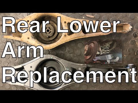 Step-by-step guide to Replacing Rear Lower arm on Volkswagen Golf.
