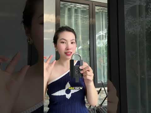 Khóa móc vân tay NUKI NS01 siêu nhạy, càng chống cắt