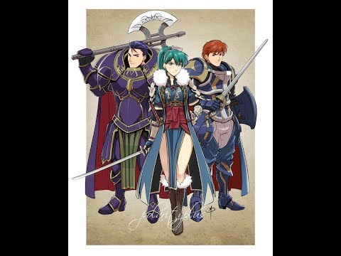 Fire Emblem 7 The Blazing Blade playthrough part 1 Lyn