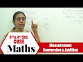3rd & 4th STD Maths |  Measurement Conversion & Addition | CBSE Syllabus Mathematics