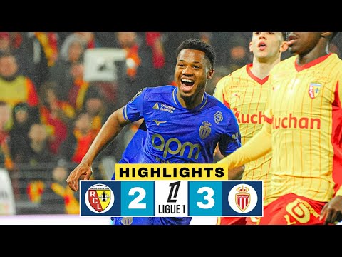 RC Lens vs AS Monaco 2-3 Résumé | Ansu Fati Goal | Ligue 1 Highlights | Folarin Balogun | Zakaria