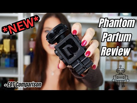 NEW PACO RABANNE PHANTOM PARFUM REVIEW + EDT COMPARISON | NEW DESIGNER FRAGRANCE/COLOGNE RELEASE