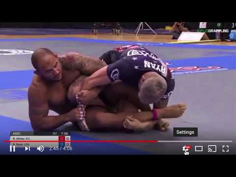 Amazing Leg Lock Applied In BJJ Competition Analysis