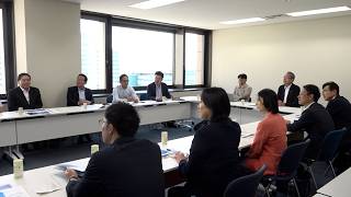 8月26日【びわ湖放送ニュース】群馬県議会　滋賀銀行の生物多様性と地域経済の両立を目指す取り組みを視察