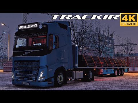 [TS-PC] ETS2 4K | NEW VOLVO FH 500 | DRESDEN 🇩🇪 - MANNHEIM 🇩🇪 | SNOW