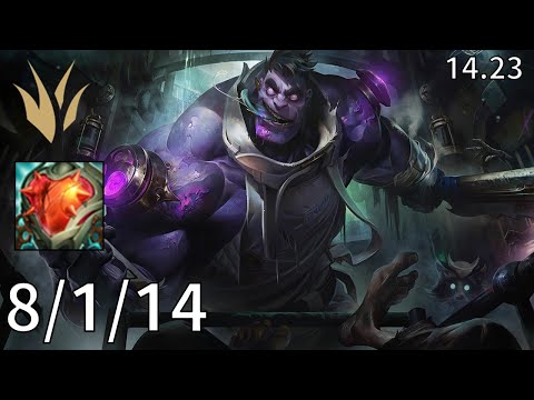Dr. Mundo Jungle vs Zac - EUW diamond | Patch 14.23