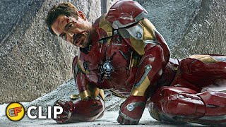 Iron Man vs Cap & Bucky - Final Battle (Part 2