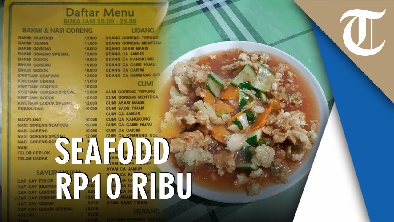 Viral Harga Seafood 10 kali Lebih Murah dari pada Warung Bu Anny, Ini