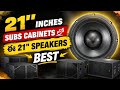 21 Subs Cabinets Ki Best Speakers Price And Details In Telugu Bass