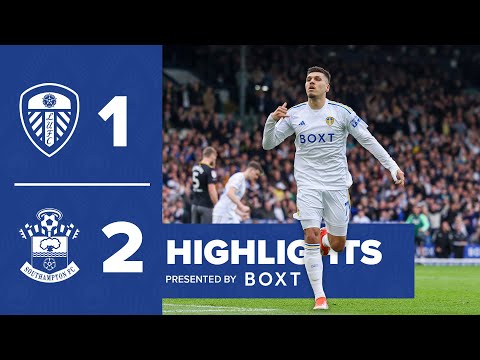 Highlights: Leeds United 1-2 Southampton | EFL Championship