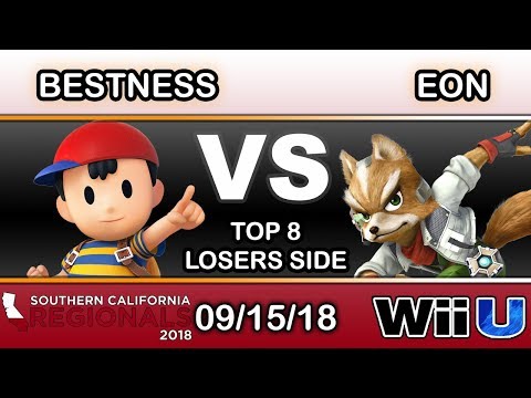 SCR 2018 - AR | BestNess (Ness) Vs. Eon (Fox) Top 8 Losers - Smash 4