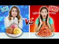 HOT vs COLD CHALLENGE met ANIQUE! || Fan Friday