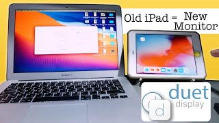Use your old iPad as a second laptop monitor