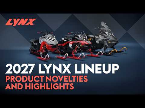 2027 Lynx lineup | Product novelties and highlights