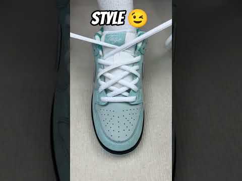 Styling Laces Dunk Lobster #Nikeb#lace #lacestyles #fashion #kicks #footwear #swagzoo