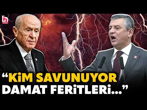 Özgür Özel, Bahçeli'ye öyle bir 'iç cephe' yanıtı verdi ki! CHP'liler dakikalarca ayakta alkışladı!