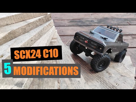 Axial SCX24 C10 - 5 modifications