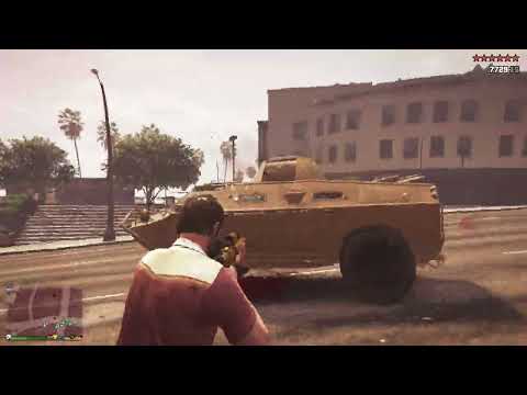 GTA 5 - Trevor's Rockford Hills Rampage - 10 Star Escape (RDE 4.1.2)