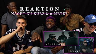 LUCIANO - NACHT ZU KURZ &amp; MANUELLSEN - 2 METER | TRASH OR FIRE? 🤯🤔| REAKTION | Tommy B.