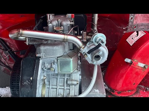 Turbo Diesel snow blower in depth review