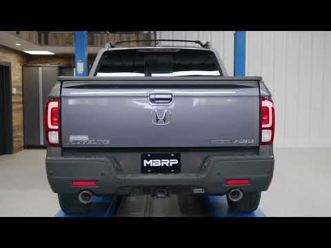 MBRP Dual Rear Exit Cat-Back Exhaust for 2021+ Honda Ridgeline | Part # S5901 | Rev