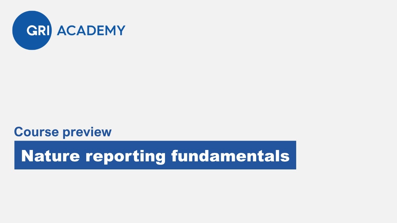 Nature Reporting Fundamentals