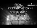 【和訳】XXXTENTACION - infinity (888) feat. Joey Bada$$ (Lyric Video)