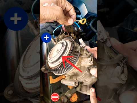 AC Compressor Clutch Coil Test #ideas #tricks #short #ClutchCoilTest