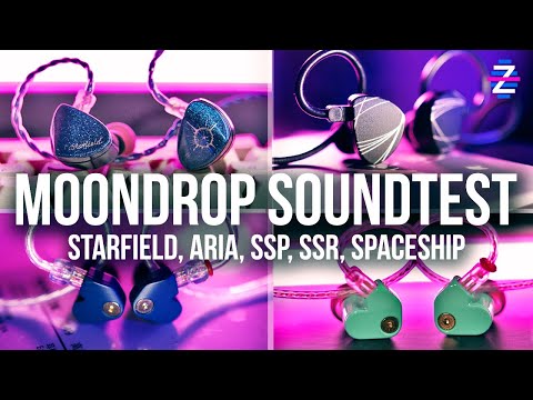 MOONDROP SOUNDTEST SHOOTOUT! - Aria vs Starfield vs SSP vs SSR vs Spaceship