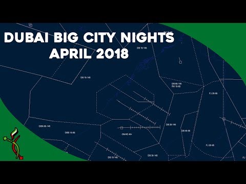 Dubai Big City Nights - April 2018 | Tower Timelapse