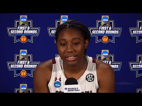 POSTGAME: Aliyah Boston on Oregon State — 3/23/21